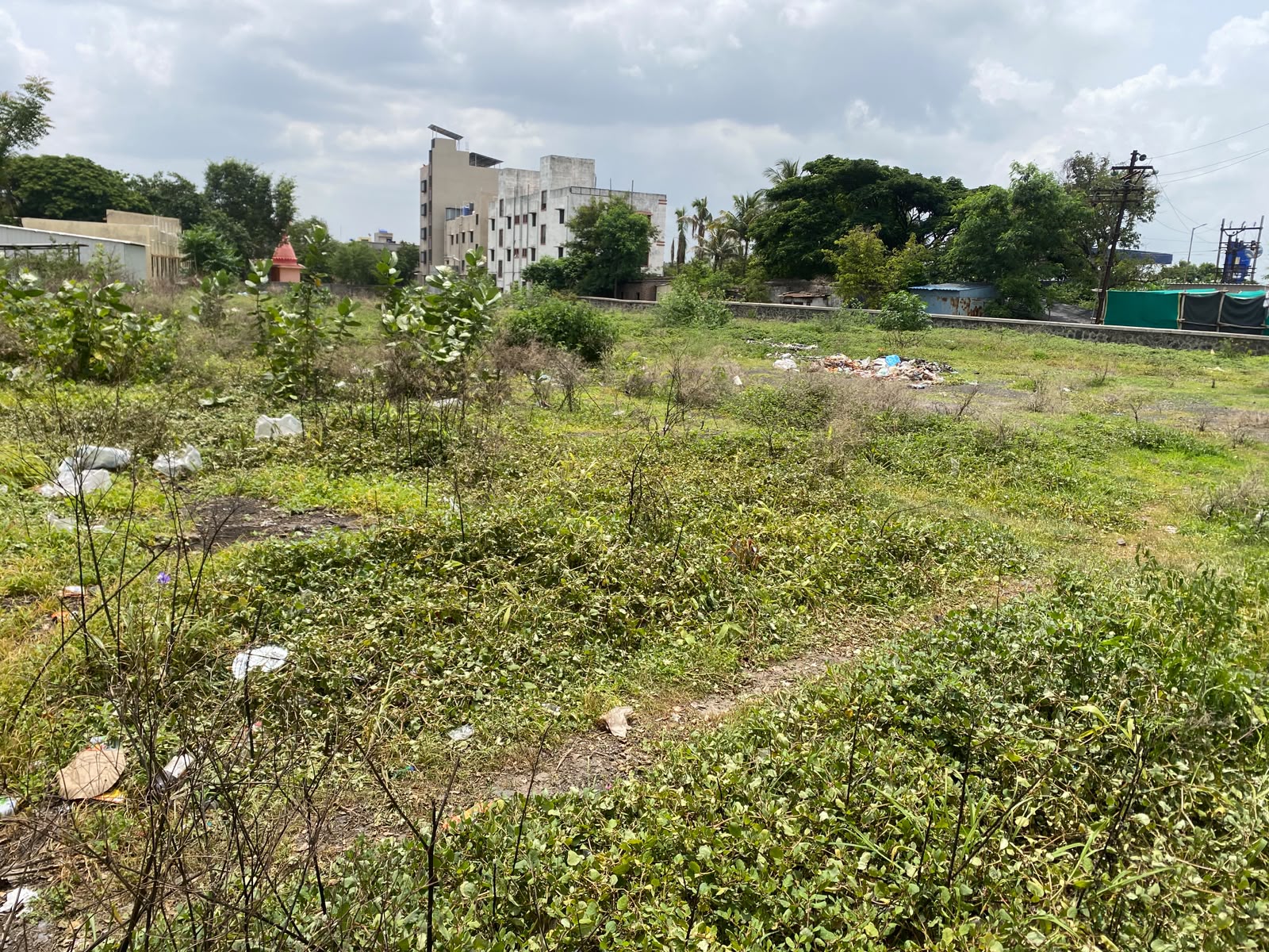 Commercial Open Plot for Rent Near MIDC, Ahilyanagar – rent in Nav Nagapur, Nagar–Manmad Road, Near MIDC, Ahilyanagar, Maharashtra